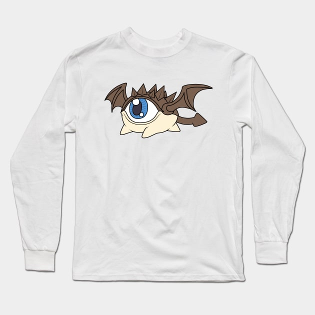 Tiny Beholder Long Sleeve T-Shirt by amarysdesigns